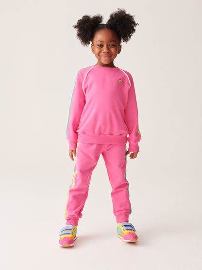 Little Bird by Jools Oliver Pink Sweatshirt and Joggers Set image 2