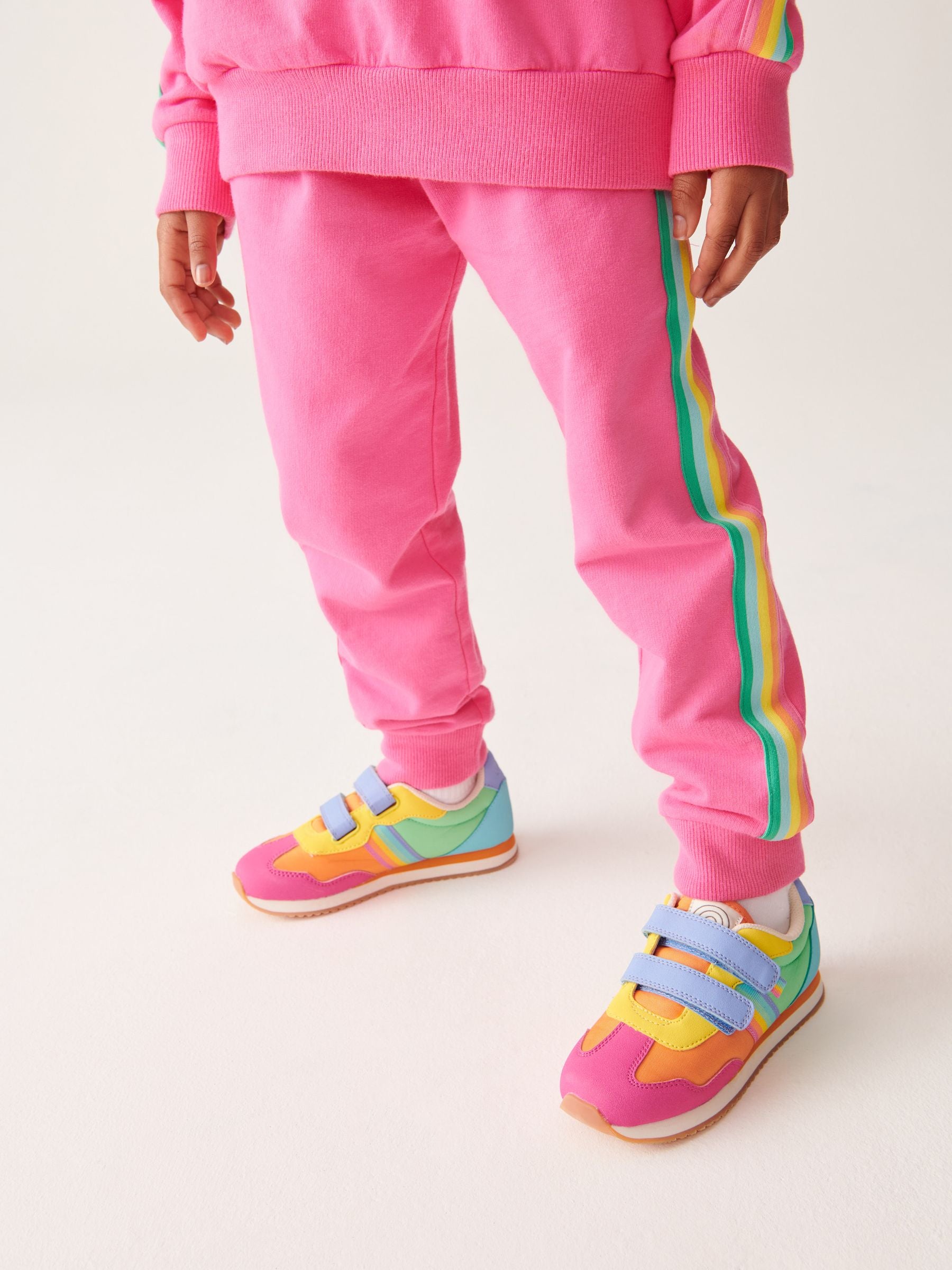 Little Bird by Jools Oliver Pink Sweatshirt and Joggers Set image 5