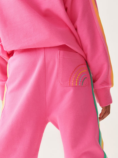 Little Bird by Jools Oliver Pink Sweatshirt and Joggers Set image 9
