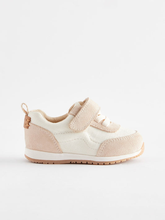 White Neutral Standard Fit (F) First Walker Trainers image 2