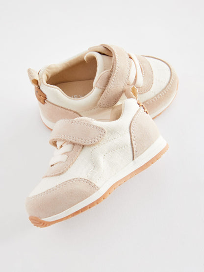 White Neutral Standard Fit (F) First Walker Trainers image 4