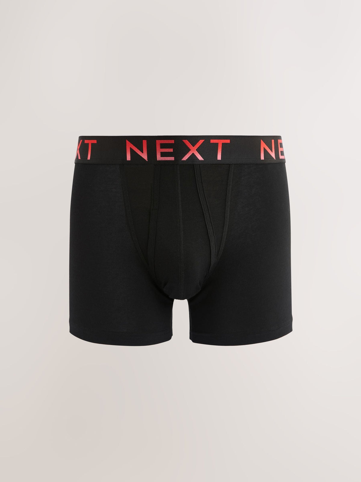 Dsiney Kidz - Black Bright Ombre Text Waistbands A-Front Cotton Rich Boxers 10 Pack image 2