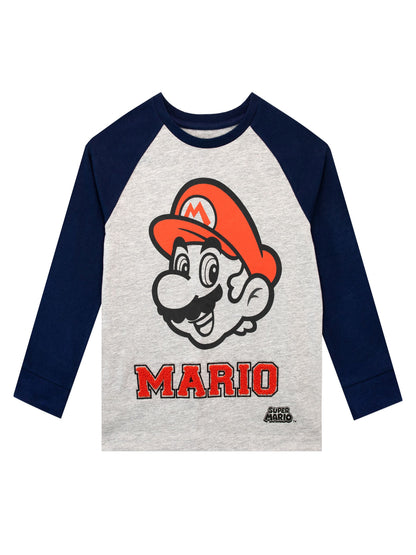 Dsiney Kidz - Character Grey Super Mario Long Sleeve Top image 1
