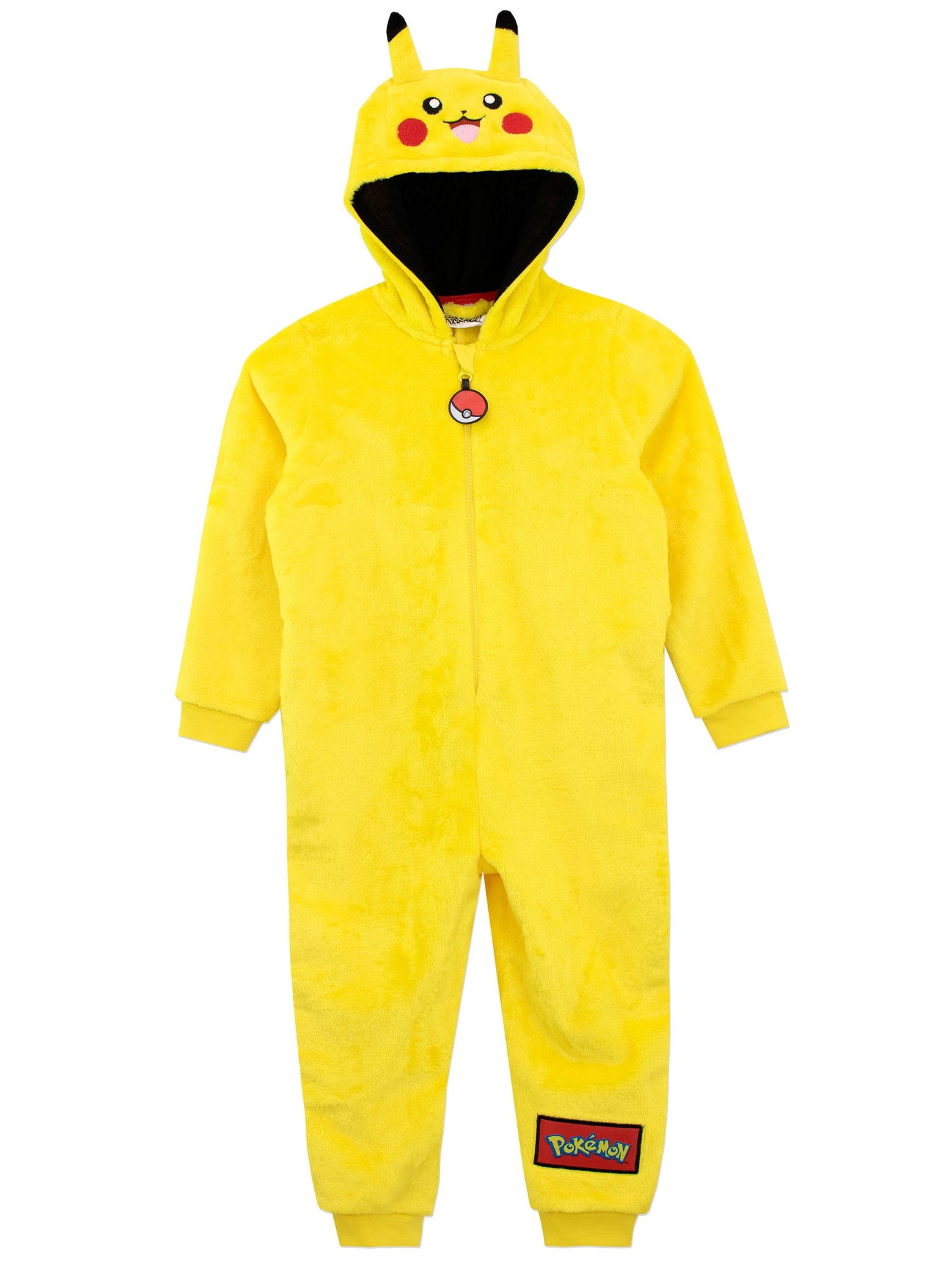 Dsiney Kidz - Character Yellow Pokemon Pikachu Fleece All In One image 1