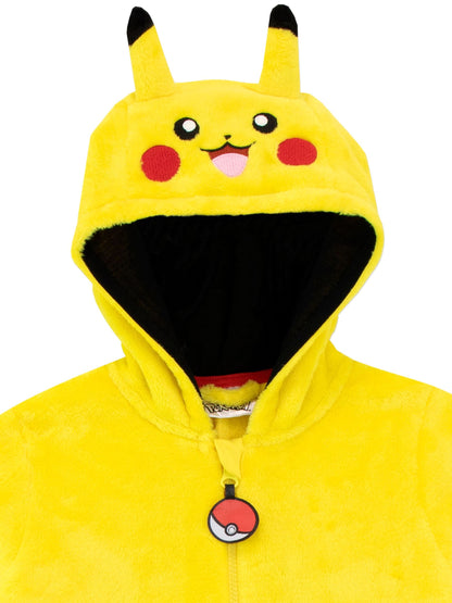 Dsiney Kidz - Character Yellow Pokemon Pikachu Fleece All In One image 3