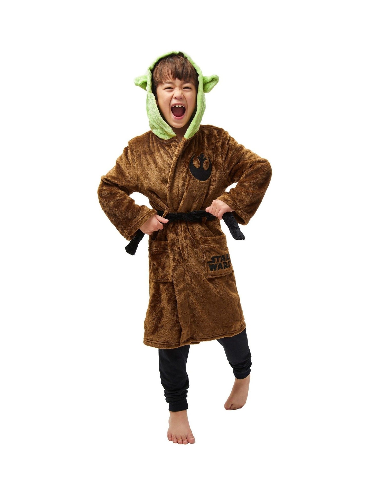 Dsiney Kidz - Character Brown Star Wars Dressing Gown image 3