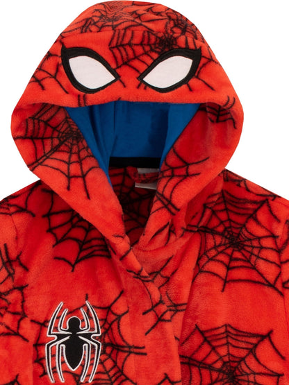 Dsiney Kidz - Character Red Spiderman Dressing Gown image 2