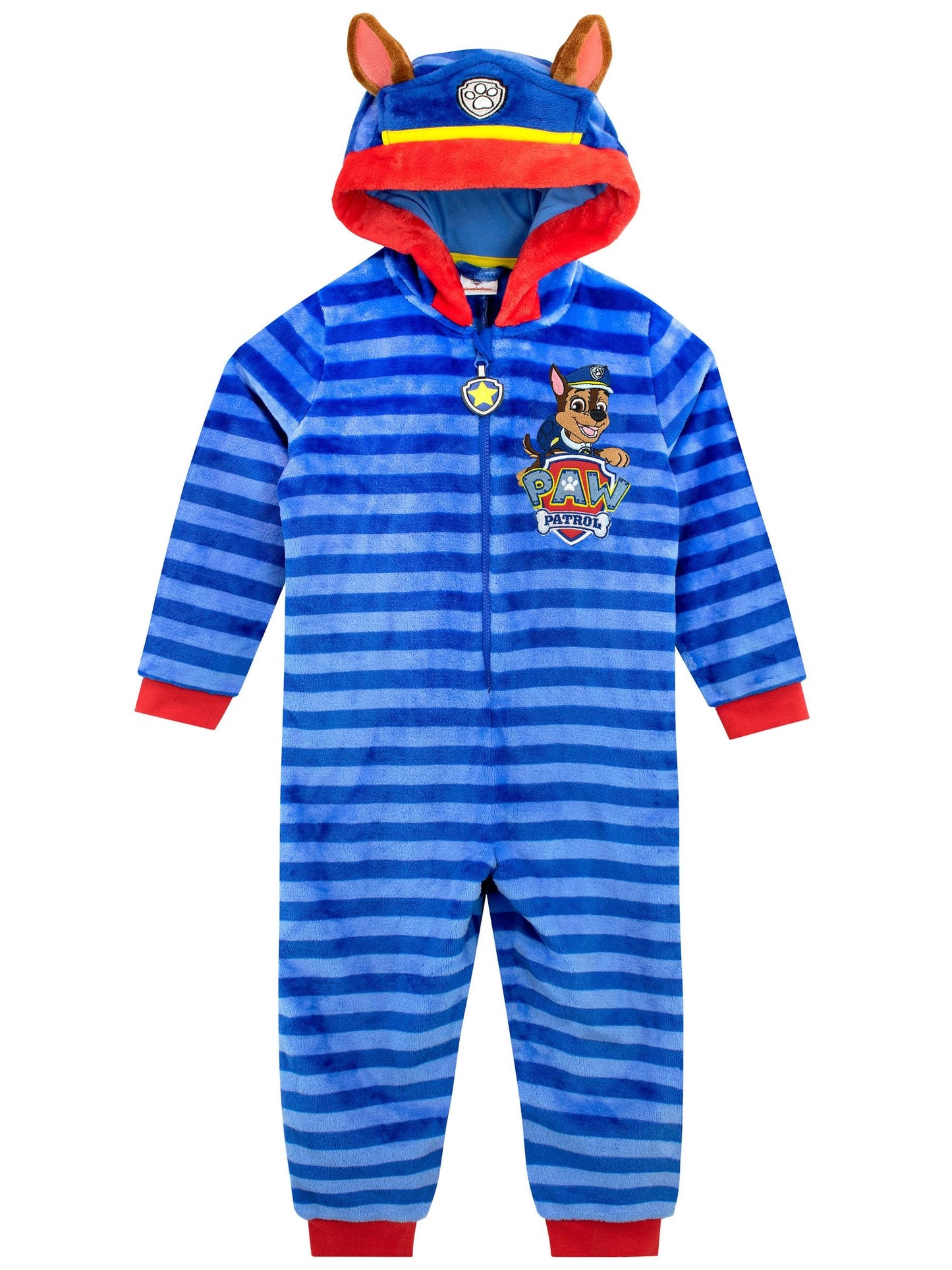 Dsiney Kidz - Character Blue PAW Patrol Fleece All In One With 3D Ears image 1