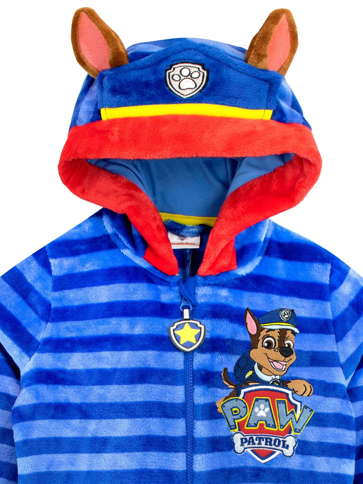 Dsiney Kidz - Character Blue PAW Patrol Fleece All In One With 3D Ears image 2