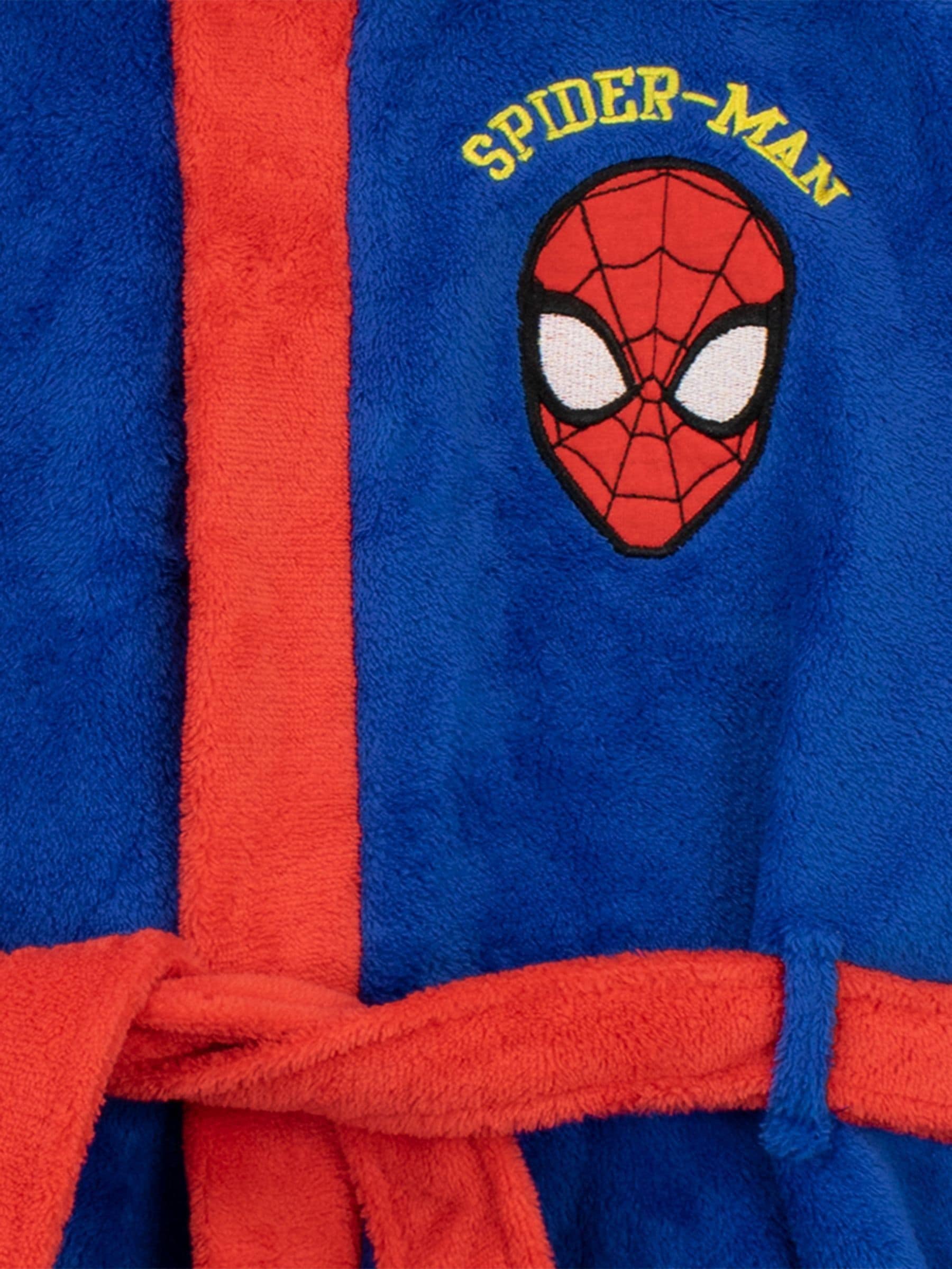 Dsiney Kidz - Character Blue 100% Cotton Spiderman Dressing Gown and Pyjamas Set image 4