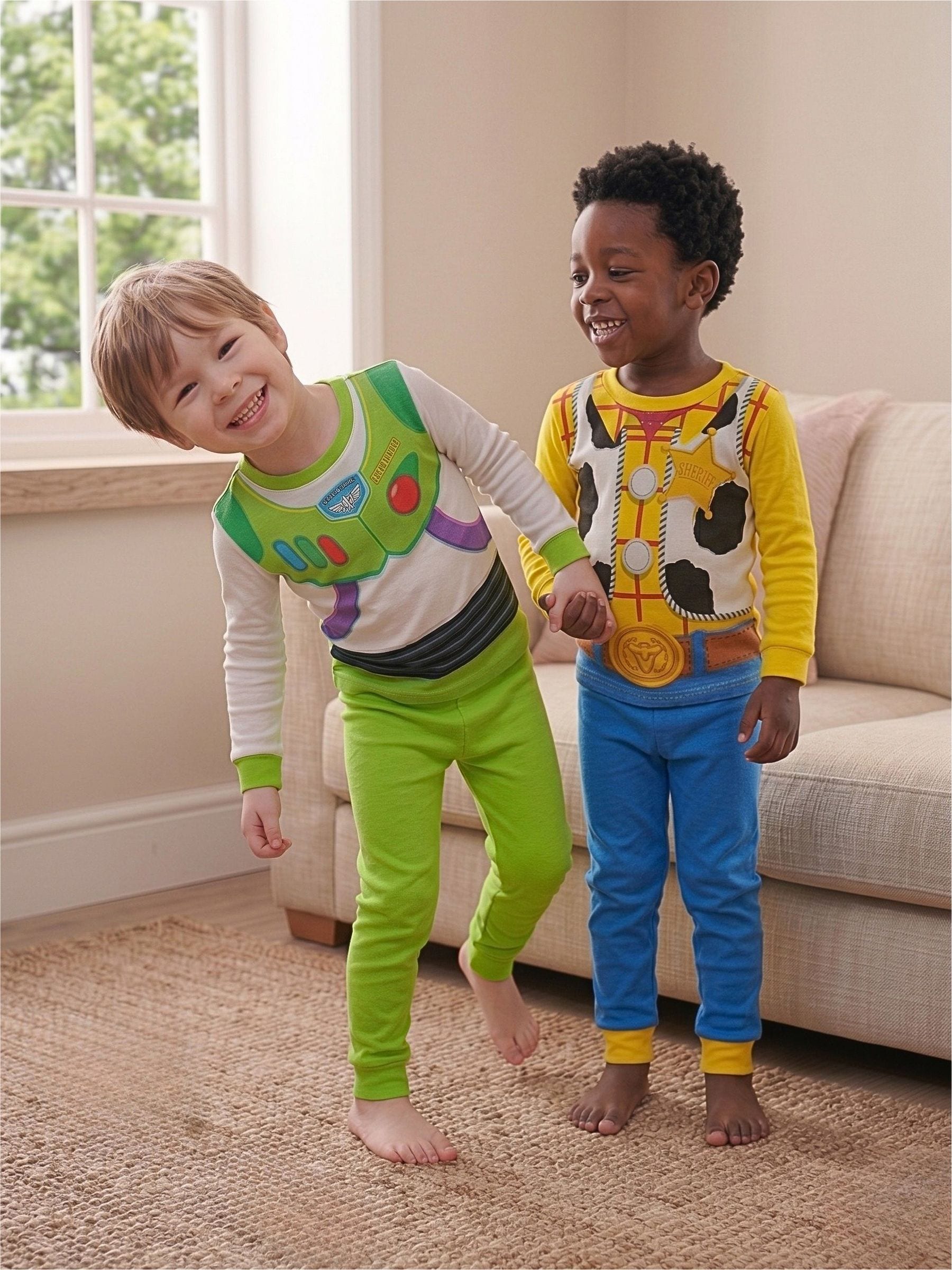 Dsiney Kidz - Character Green Toy Story Pyjamas 2 Pack image 1