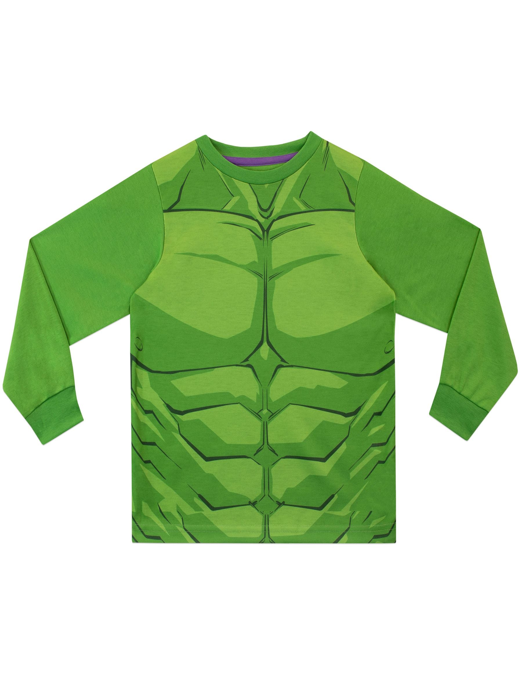 Dsiney Kidz - Character Green Avengers Iron Man and Hulk Pyjamas 2 Pack image 7