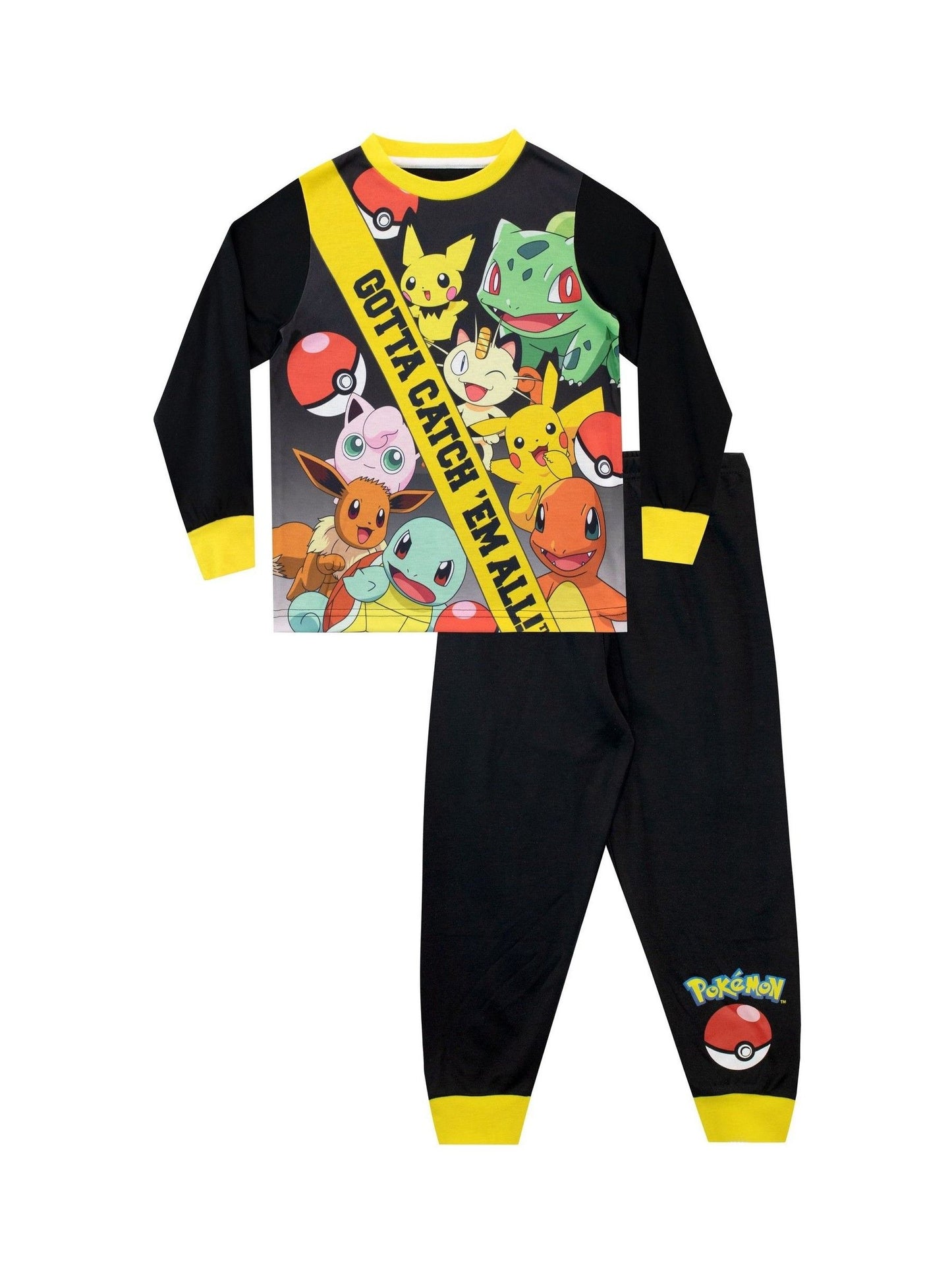Dsiney Kidz - Character Black Pokemon Pyjamas image 1
