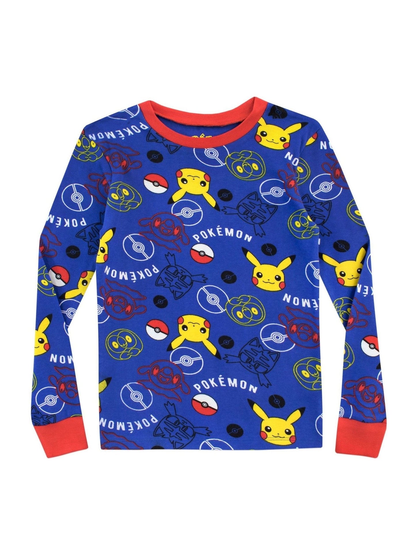 Dsiney Kidz - Character Blue 100% Cotton Pokemon Pyjamas image 2