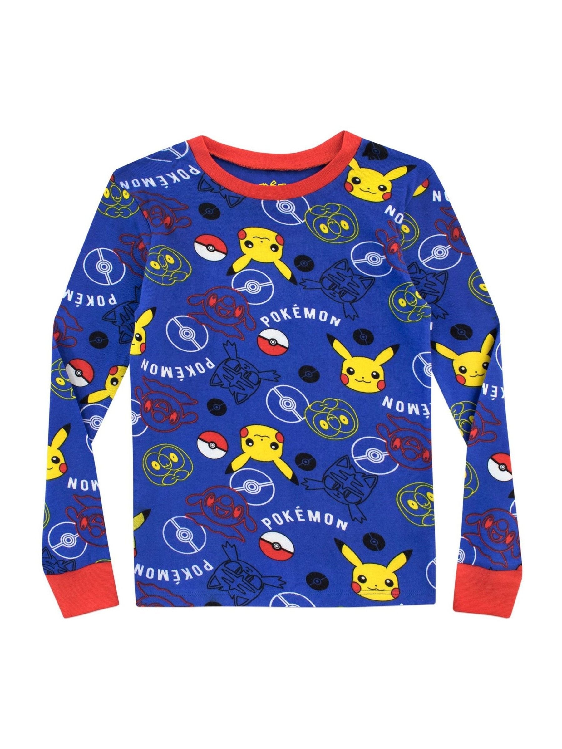 Dsiney Kidz - Character Blue 100% Cotton Pokemon Pyjamas image 2