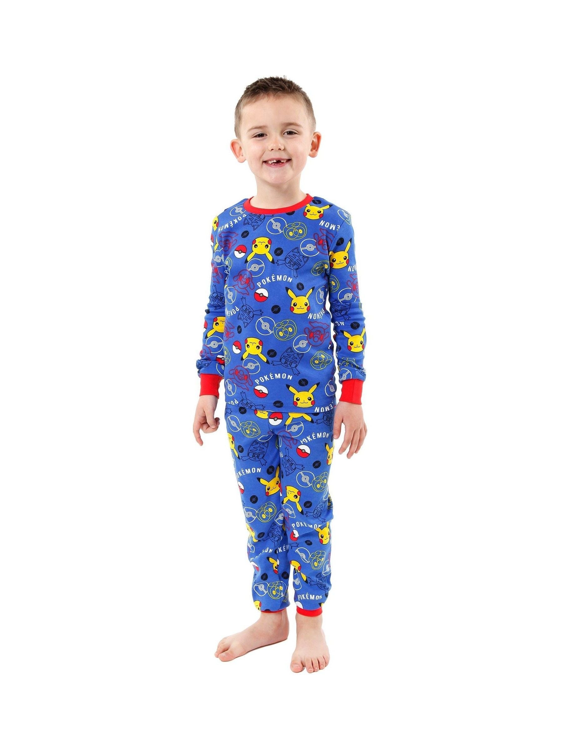 Dsiney Kidz - Character Blue 100% Cotton Pokemon Pyjamas image 4