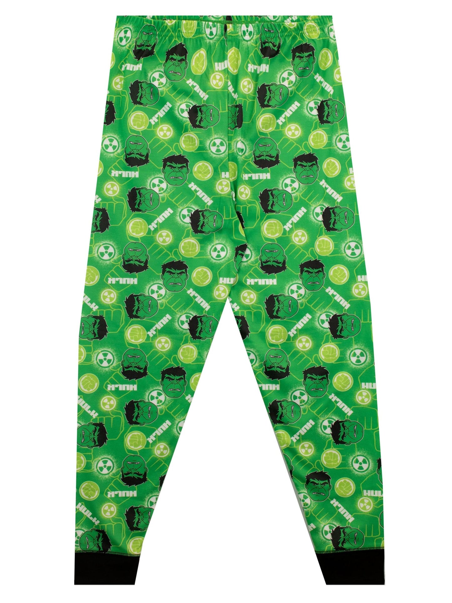 Dsiney Kidz - Character Green Hulk Marvel Printed Long Sleeve Pyjamas image 3