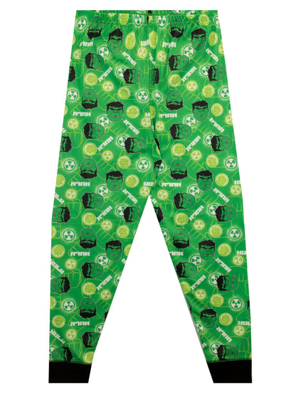 Dsiney Kidz - Character Green Hulk Marvel Printed Long Sleeve Pyjamas image 3