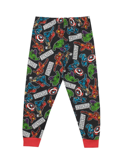 Dsiney Kidz - Character Black/Red Avengers Printed Long Sleeve Pyjamas image 3