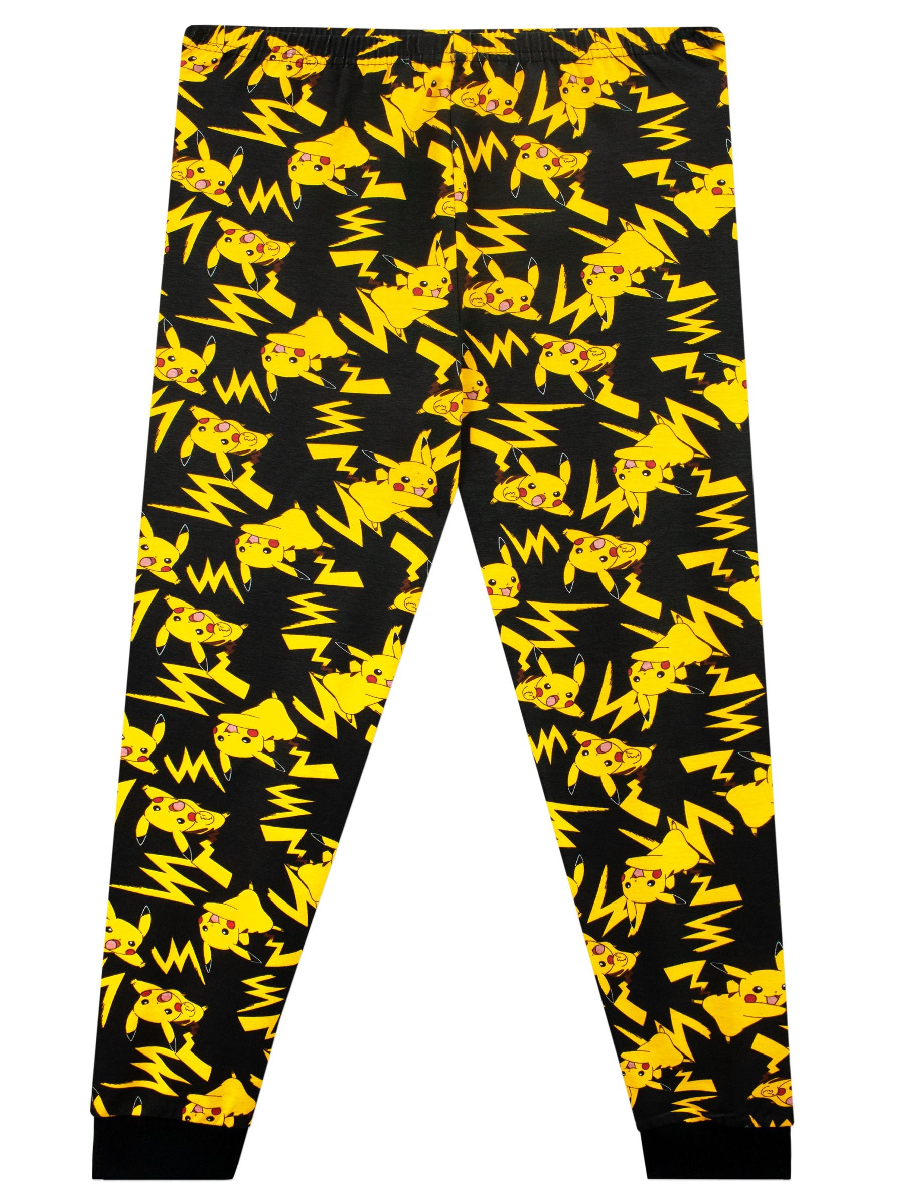 Dsiney Kidz - Character Yellow Pokemon Pikachu 100% Cotton Pyjamas image 3