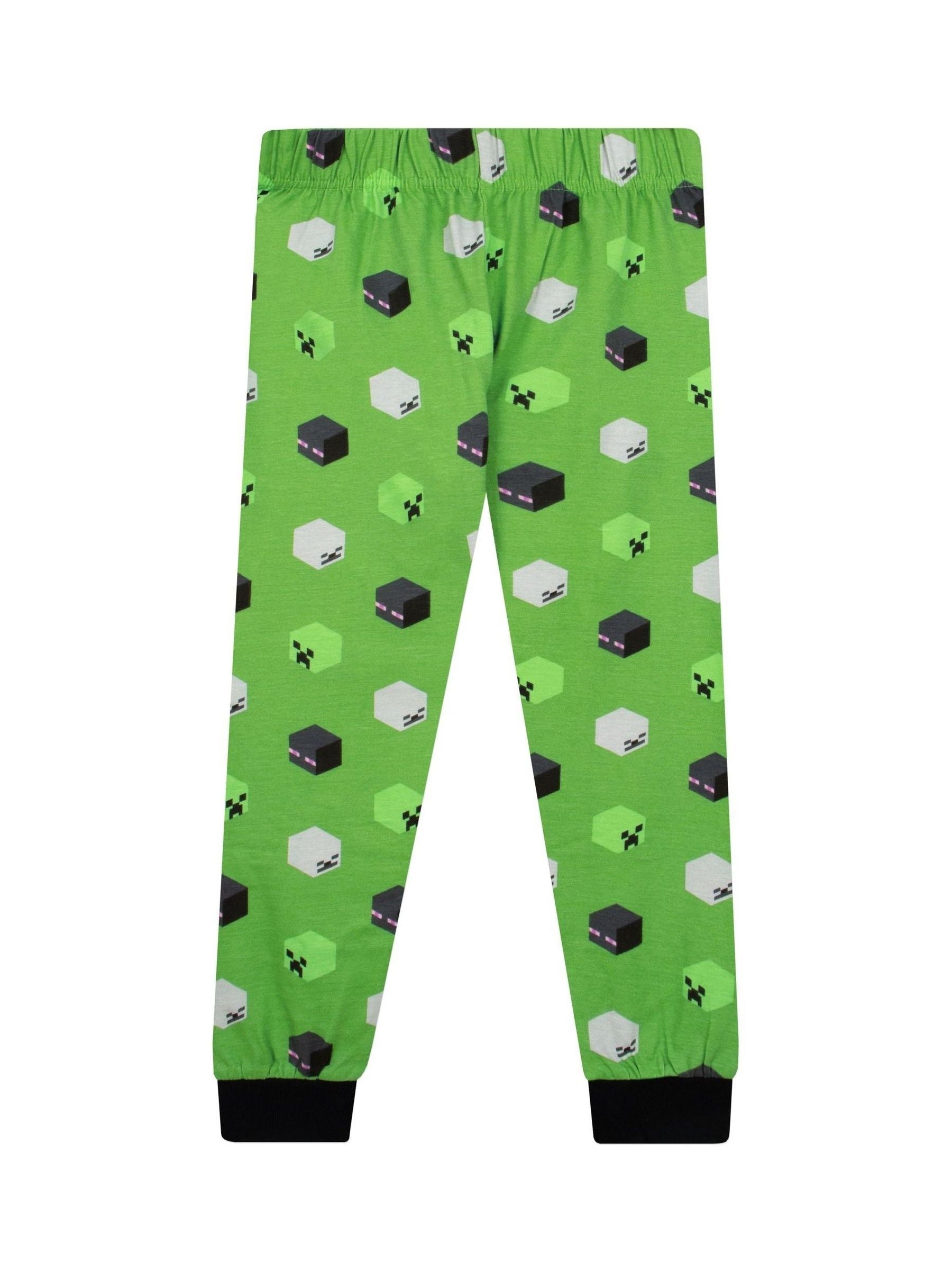 Dsiney Kidz - Character Black 100% Cotton Minecraft Pyjamas image 5