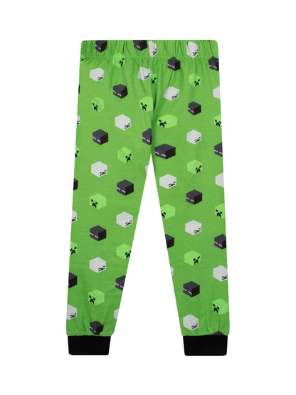 Dsiney Kidz - Character Black 100% Cotton Minecraft Pyjamas image 5