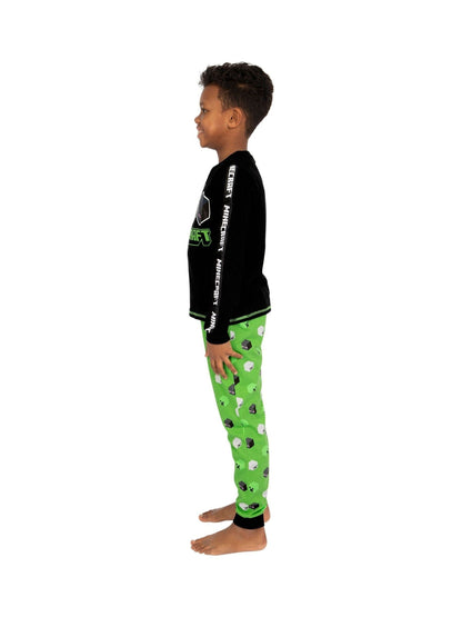 Dsiney Kidz - Character Black 100% Cotton Minecraft Pyjamas image 7