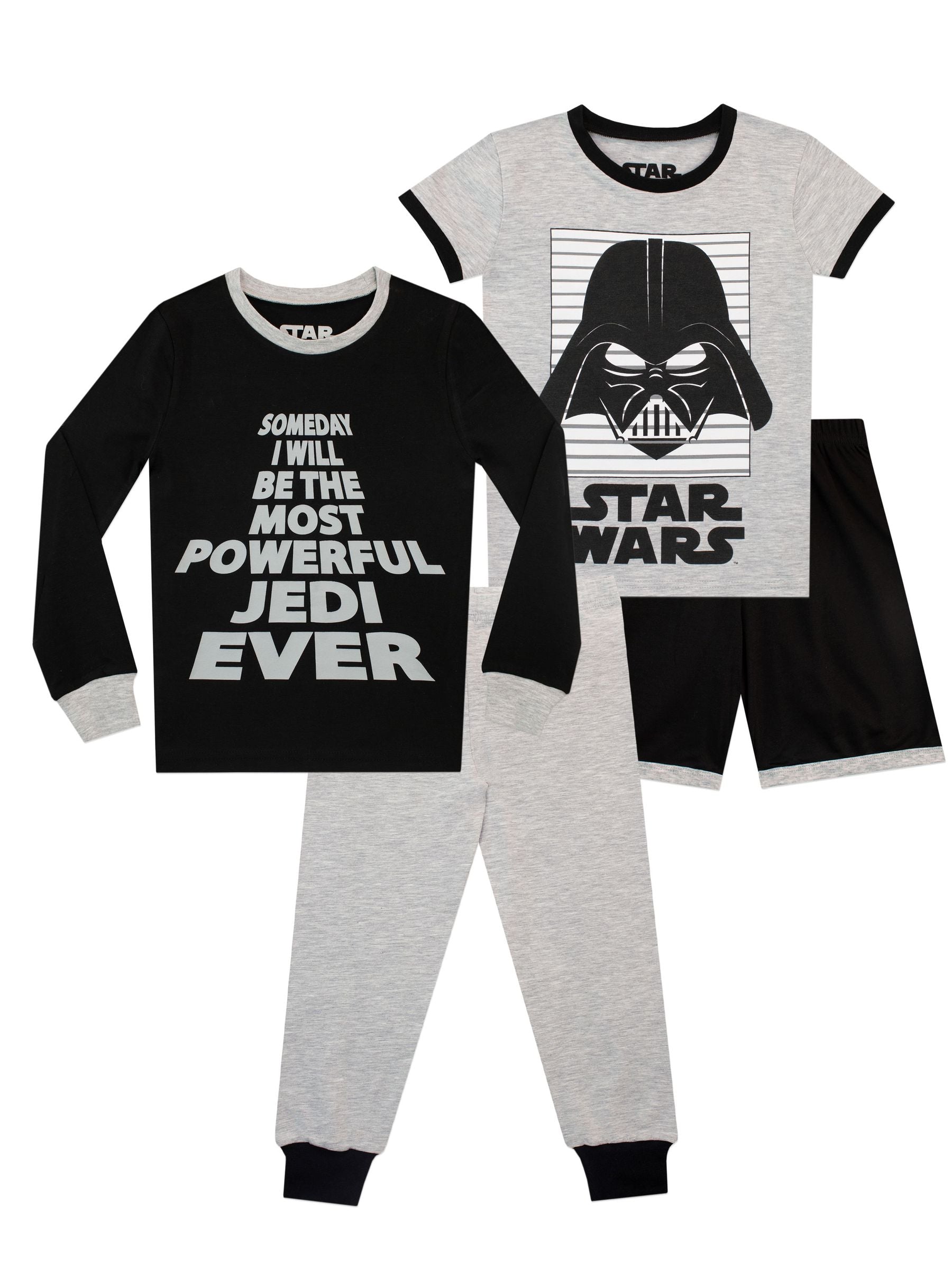 Dsiney Kidz - Character Black Star Wars Pyjamas 2 Pack image 2