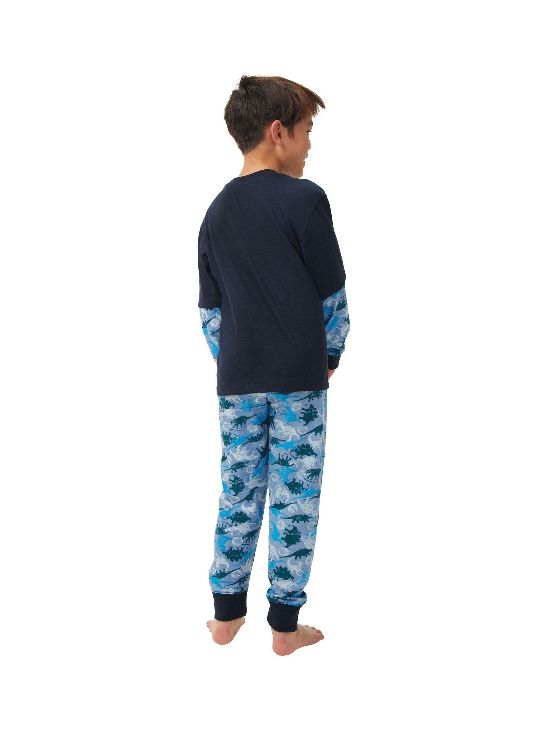 Dsiney Kidz - Character Blue 100% Cotton Jurassic World Pyjamas image 5