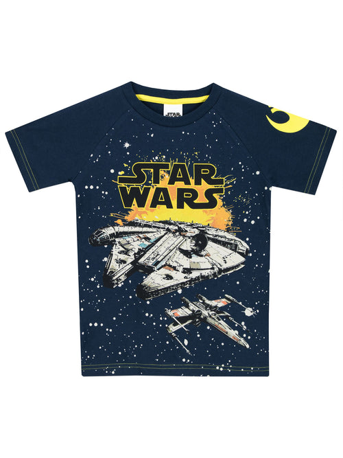 Dsiney Kidz - Character Blue 100% Cotton Star Wars T-Shirt image 1