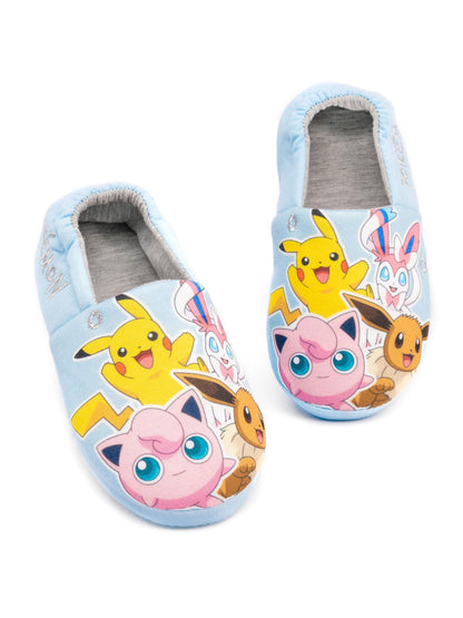 Dsiney Kidz - Vanilla Underground Blue Pokemon Winter Slippers image 1