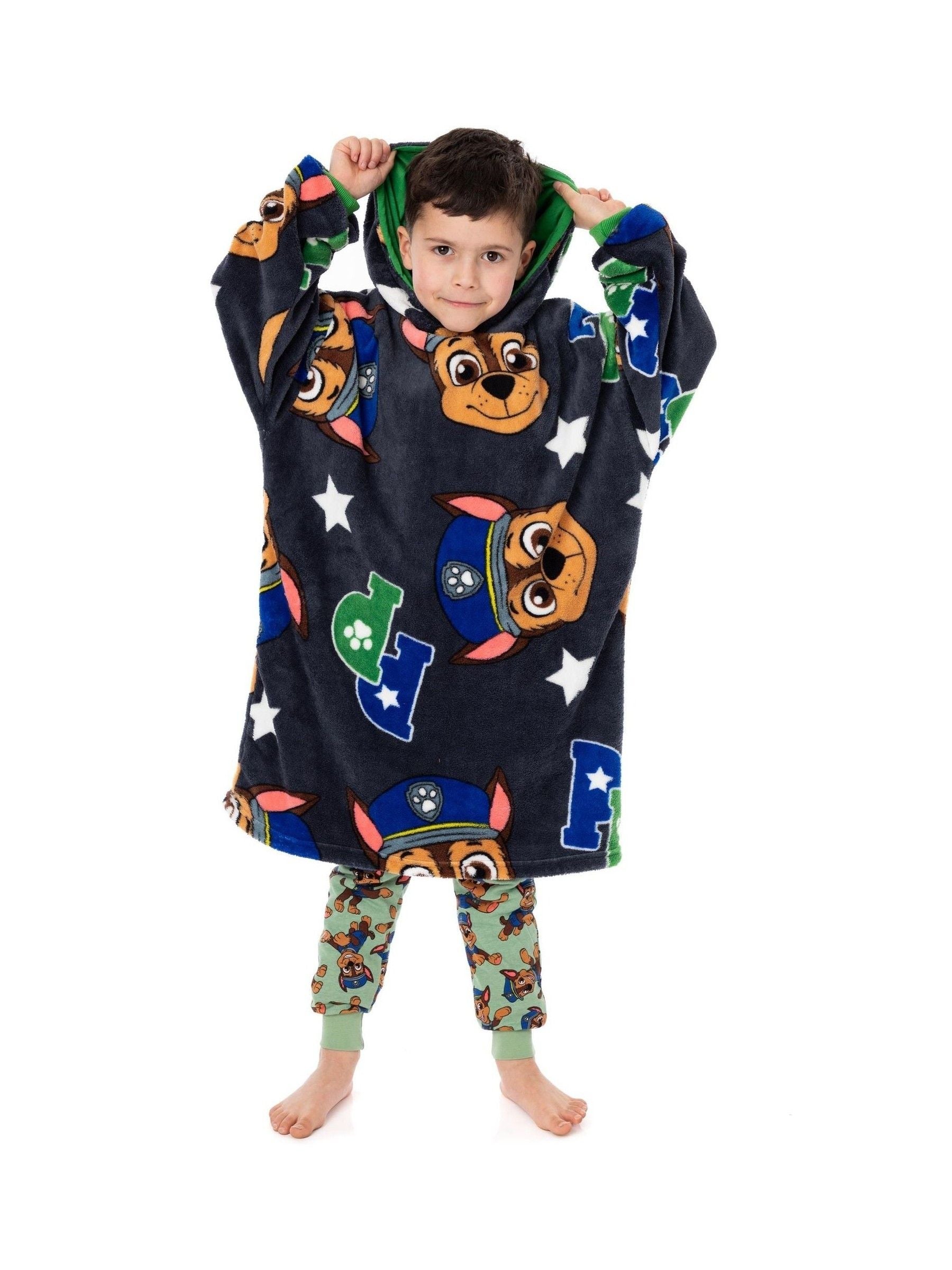 Dsiney Kidz - Vanilla Underground Blue Boys Paw Patrol Chase Blanket Hoodie image 1