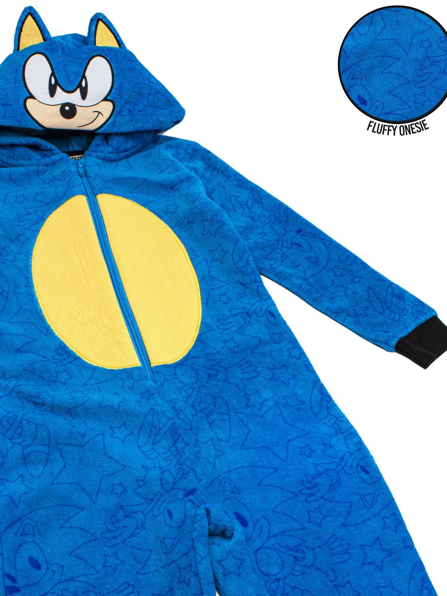 Dsiney Kidz - Vanilla Underground Blue Sonic Fleece All-In-One image 3