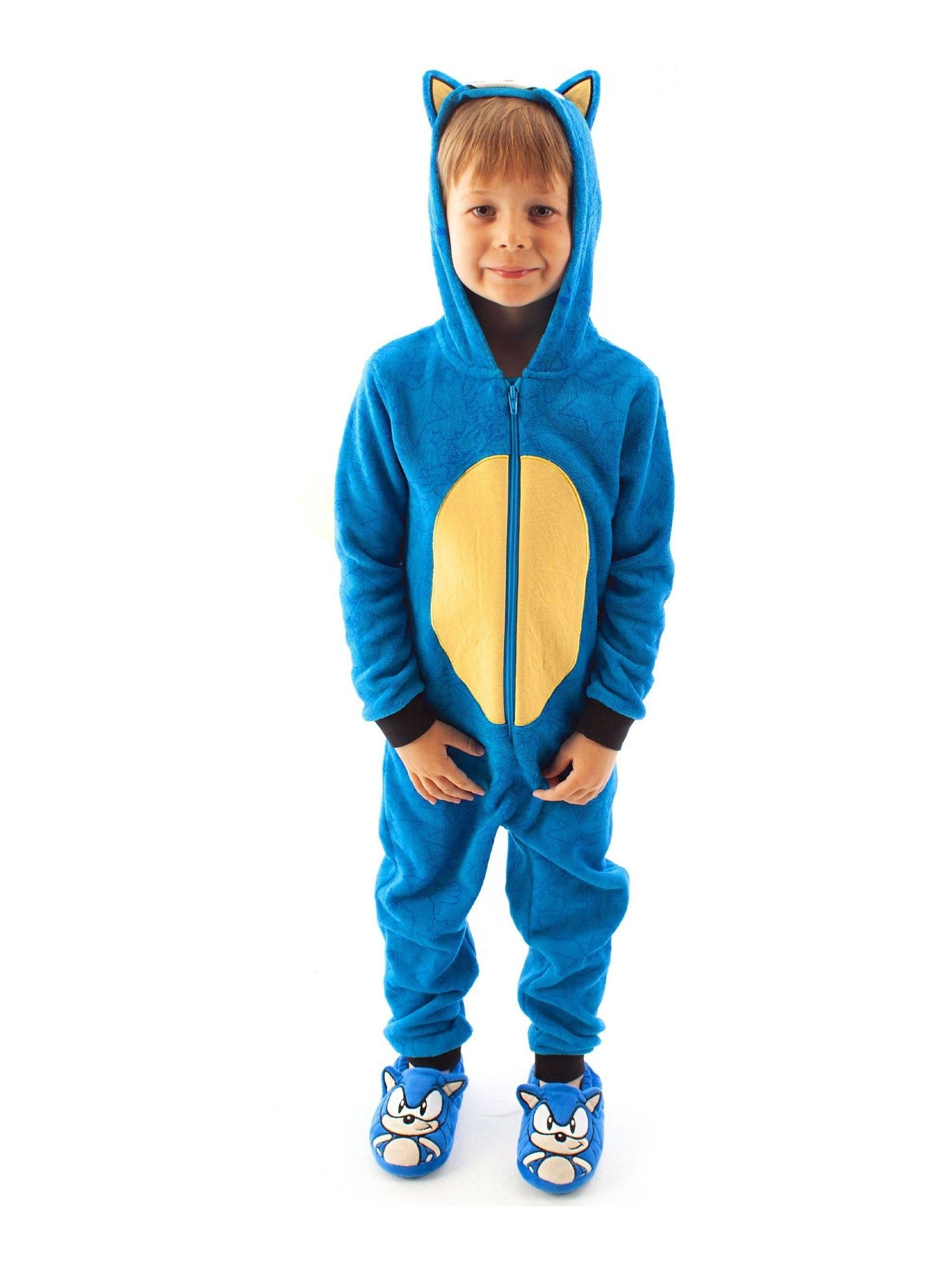 Dsiney Kidz - Vanilla Underground Blue Sonic Fleece All-In-One image 5