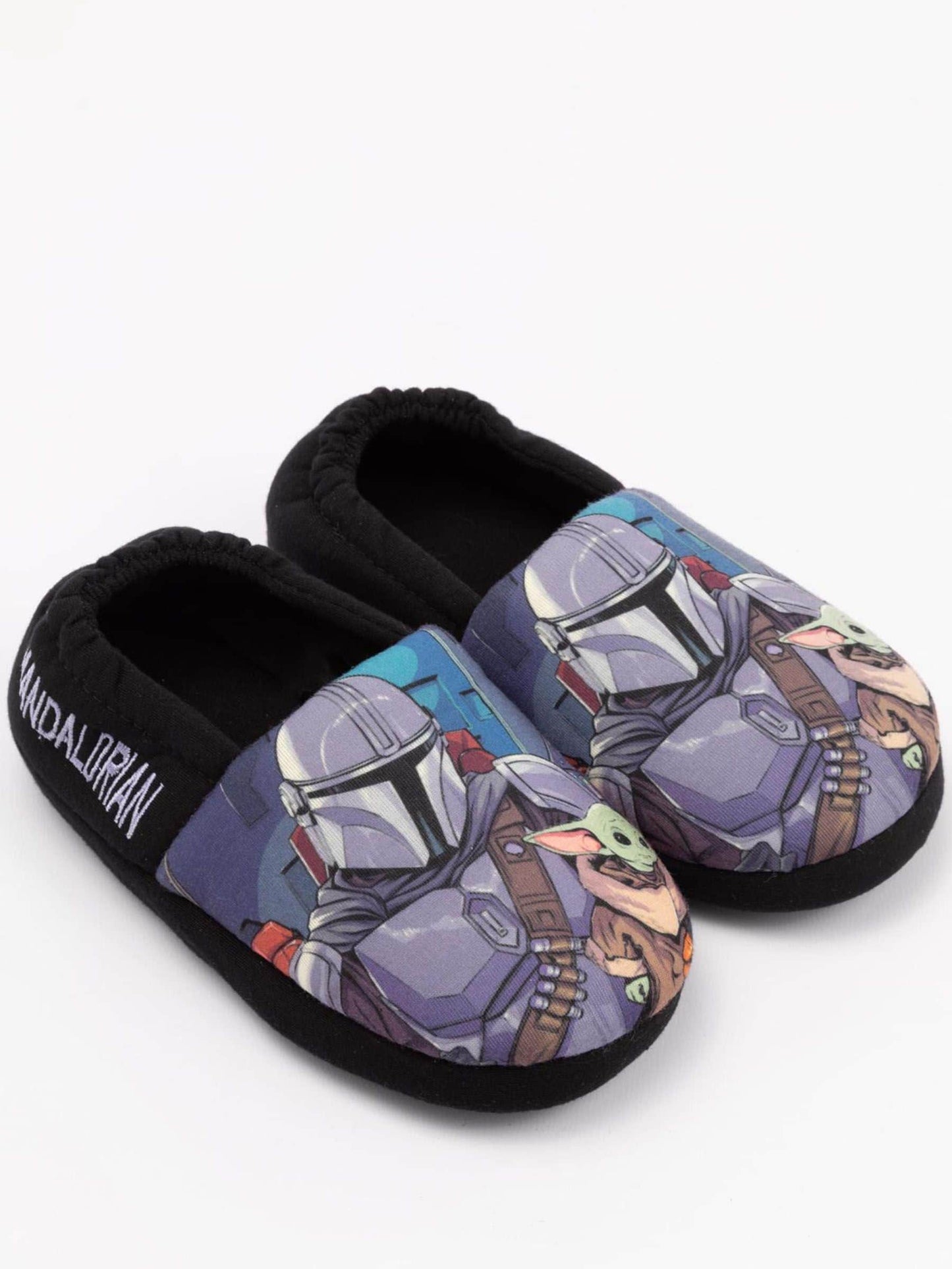 Vanilla Underground Black Mandalorian Winter Slippers image 3