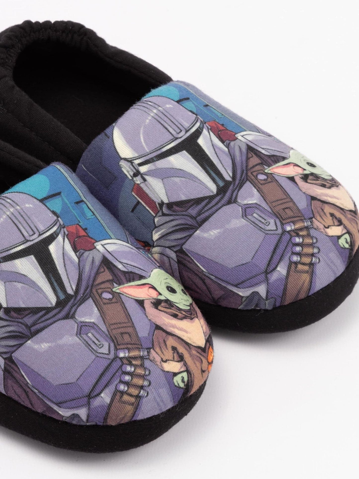 Vanilla Underground Black Mandalorian Winter Slippers image 4