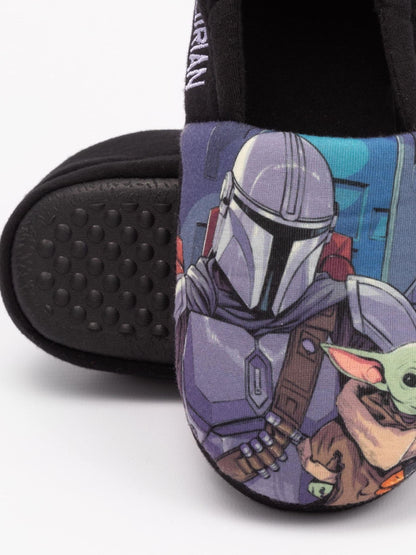 Vanilla Underground Black Mandalorian Winter Slippers image 5