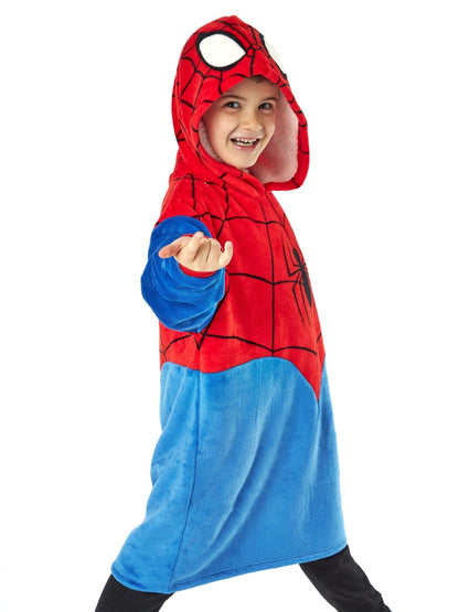 Dsiney Kidz - Vanilla Underground Red Spiderman Blanket Hoodie image 1