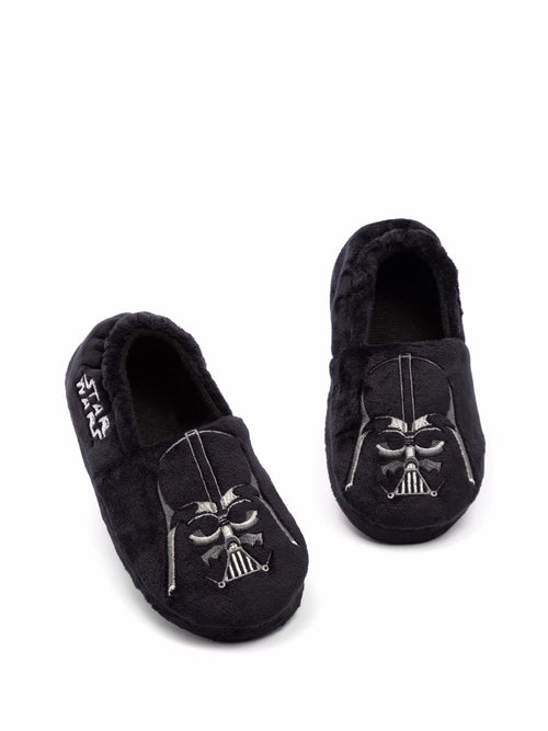Vanilla Underground Black Star Wars Winter Slippers image 1