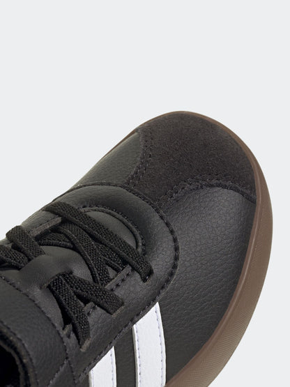 adidas Black/Tan Vl Court 3.0 Trainers image 8