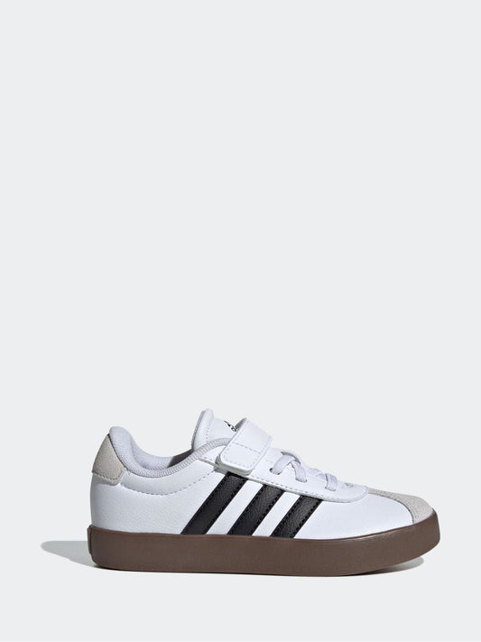 adidas White/Black Vl Court 3.0 Trainers image 1