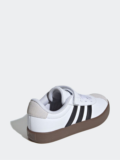 adidas White/Black Vl Court 3.0 Trainers image 4