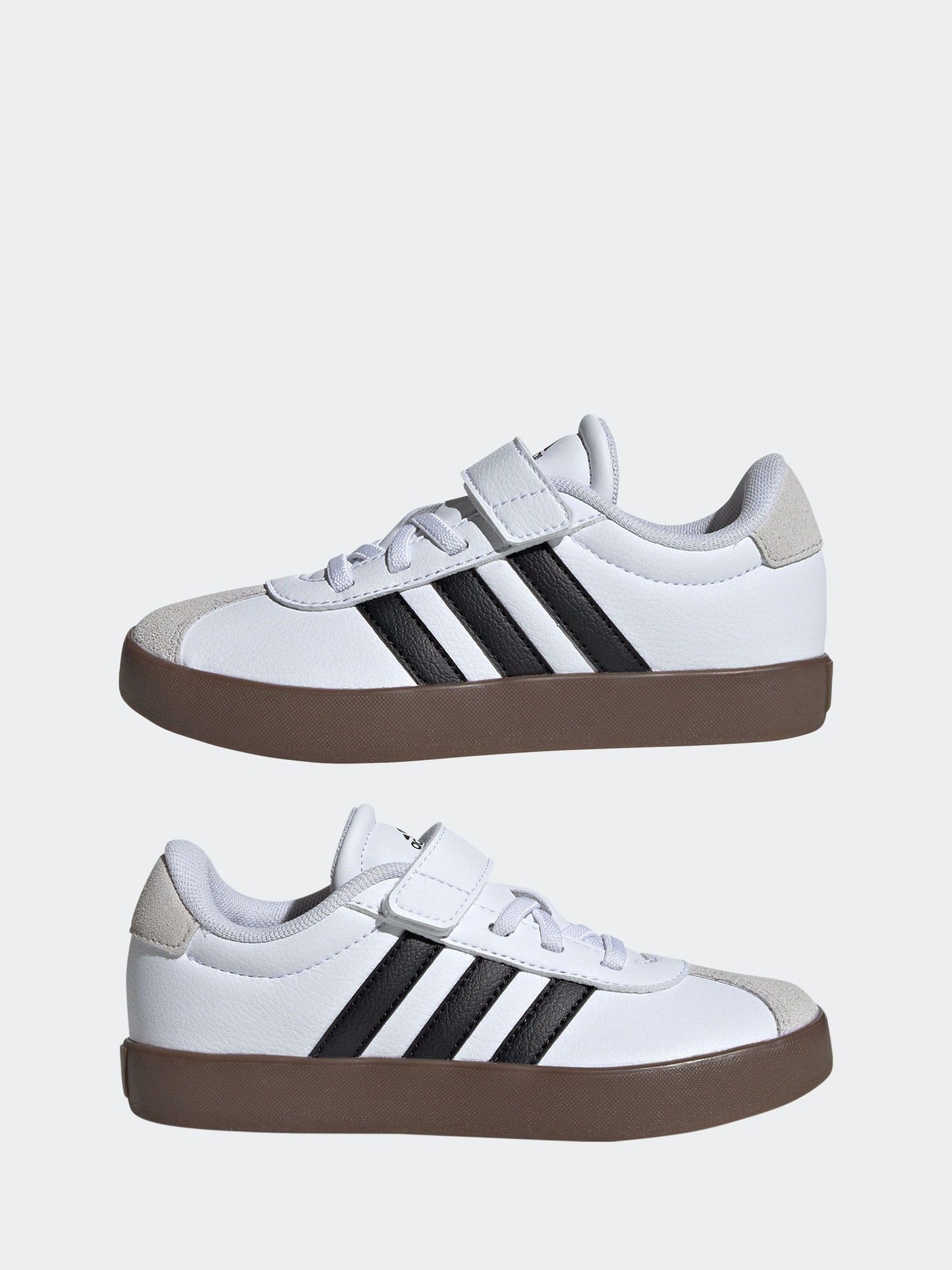 adidas White/Black Vl Court 3.0 Trainers image 5