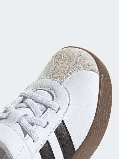 adidas White/Black Vl Court 3.0 Trainers image 8