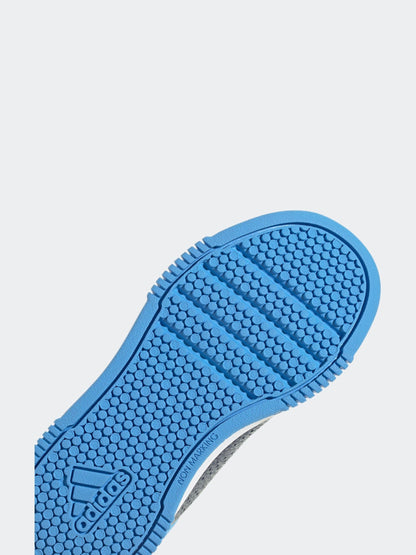 adidas Navy/Blue/White Hook and Loop Tensaur Kids Trainers image 8