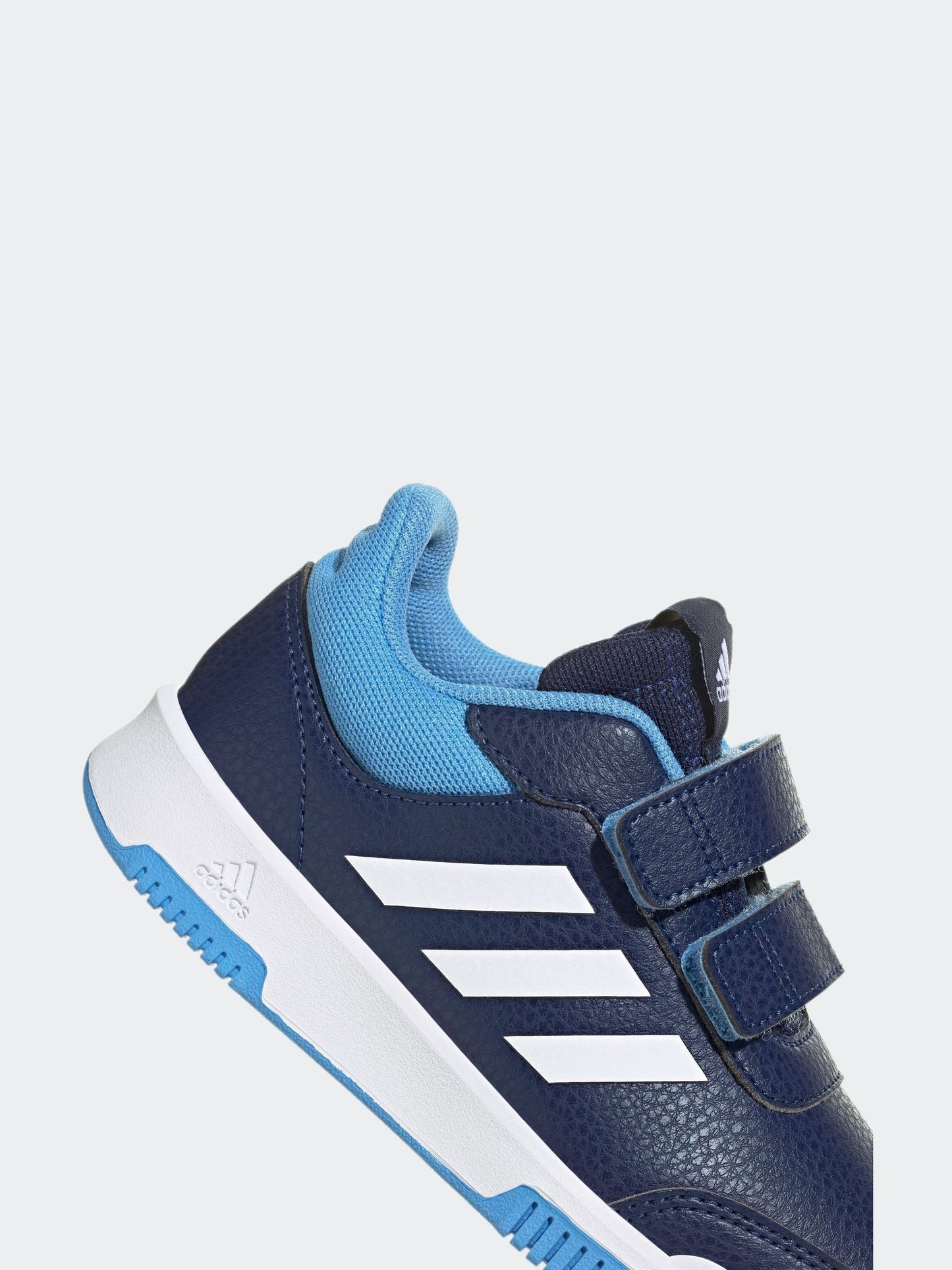 adidas Navy/Blue/White Hook and Loop Tensaur Kids Trainers image 9
