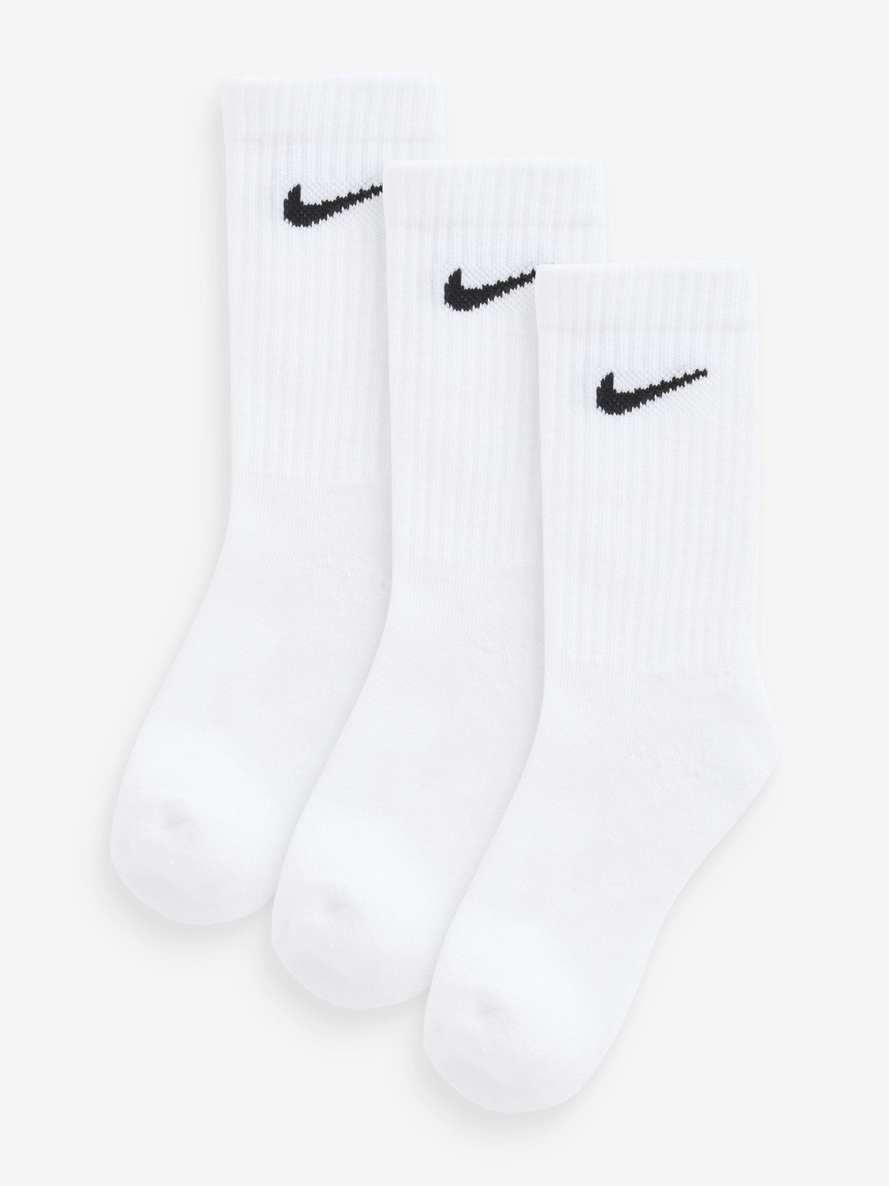Nike White Little Kids 3 Pack Socks image 1