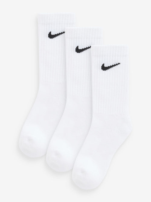 Nike White Little Kids 3 Pack Socks image 1