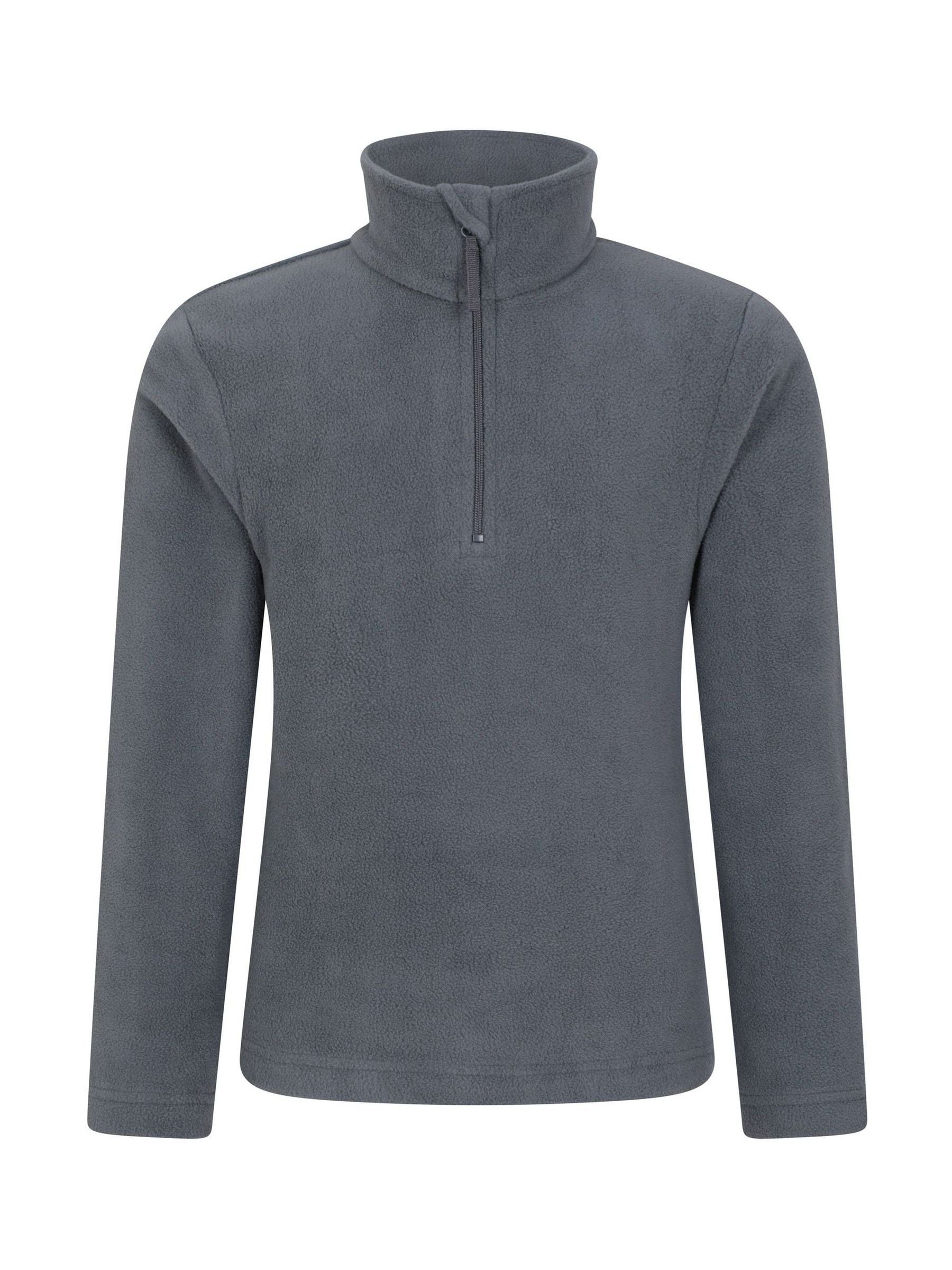 Dsiney Kidz - Mountain Warehouse Grey Camber II Kids Half Zip Fleece image 1