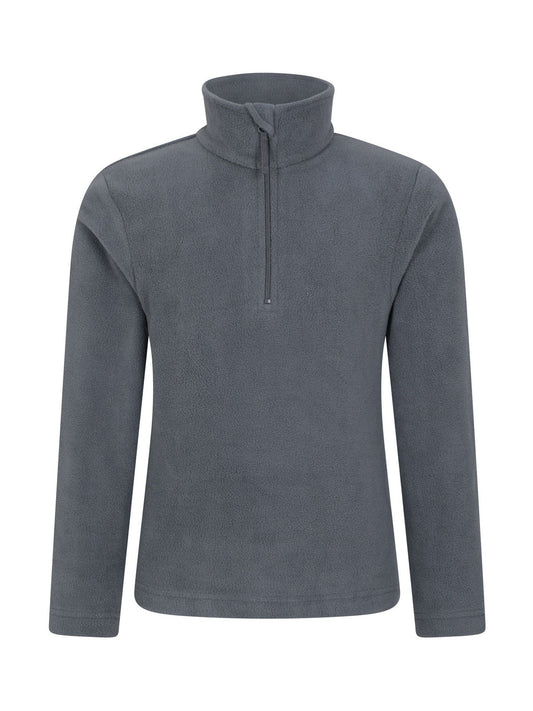 Dsiney Kidz - Mountain Warehouse Grey Camber II Kids Half Zip Fleece image 1